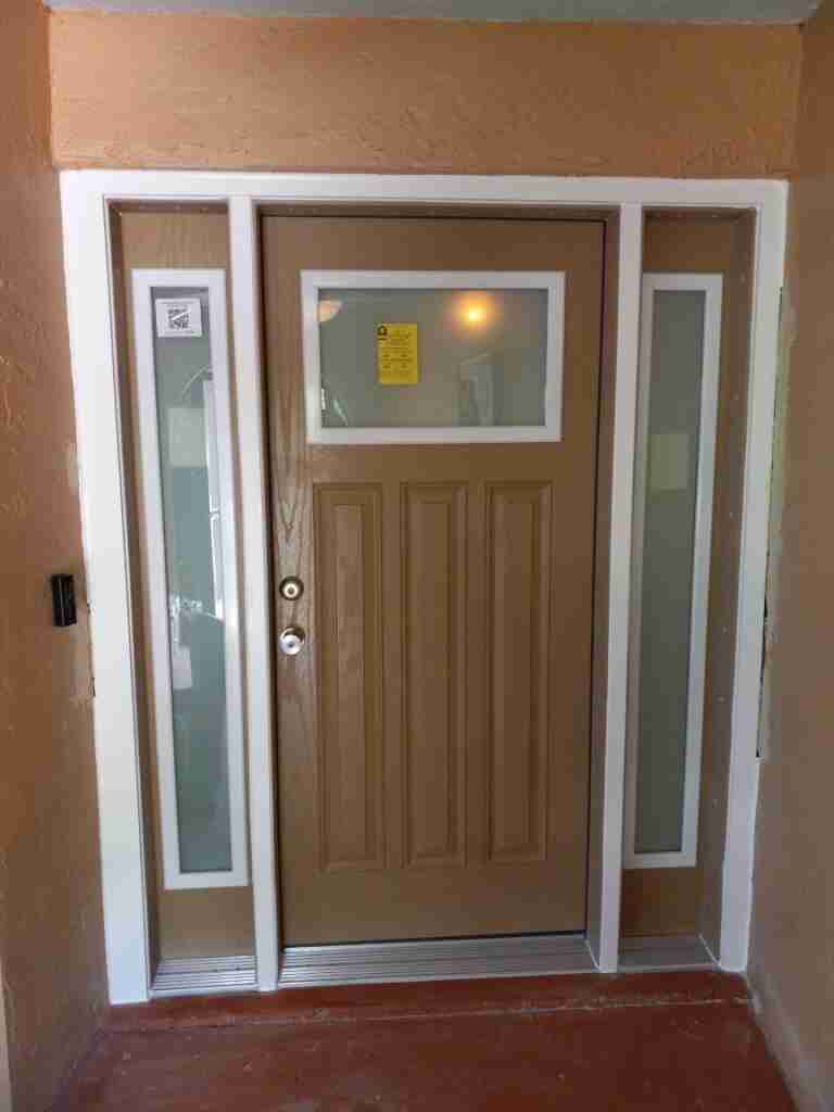 buying a front door with sidelights