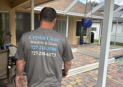 Impact window installation adding security and curb appeal to the home